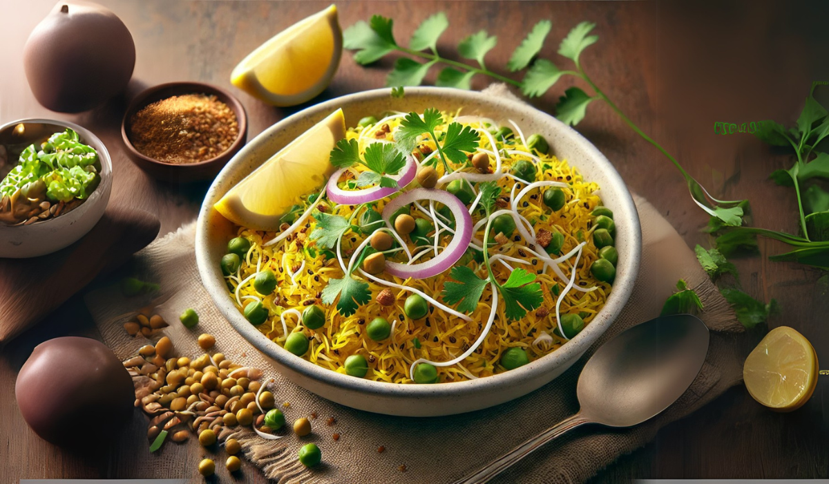 Shivani Jain - IntuiWell - Sprout Poha Recipe For Weight Loss