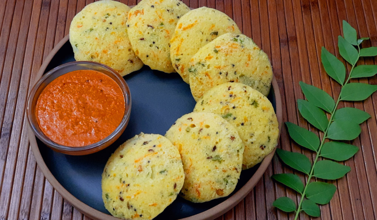 Moong dal Idli