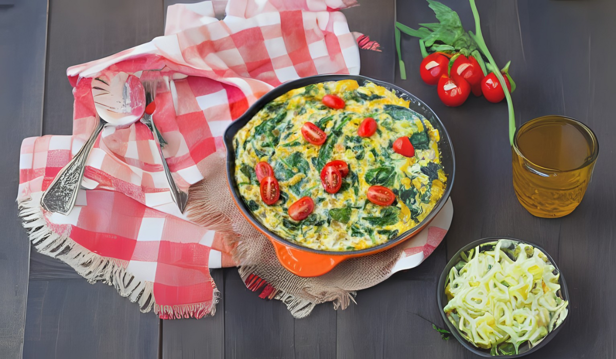 Spinach Egg White Omelette - Recipes