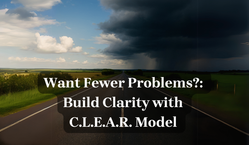 IntuiWell - Want Fewer Problems Build Clarity with C.L.E.A.R. Model