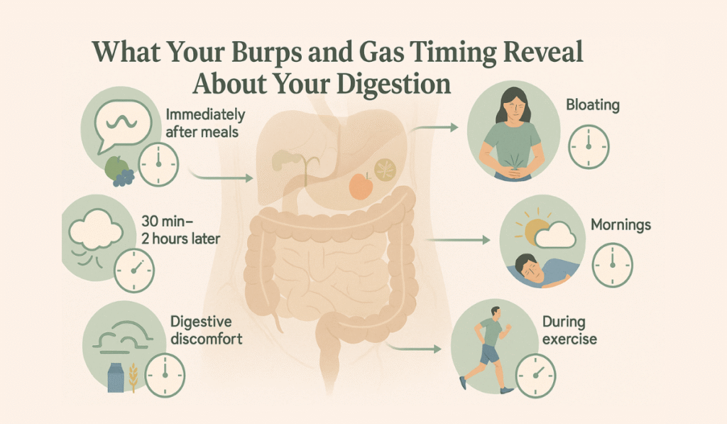 Burps & Gas Timings