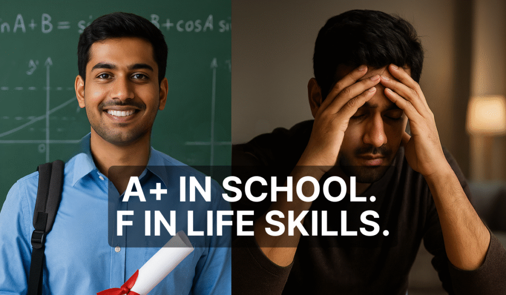IntuiWell - A+ in School. F in Life Skills.
