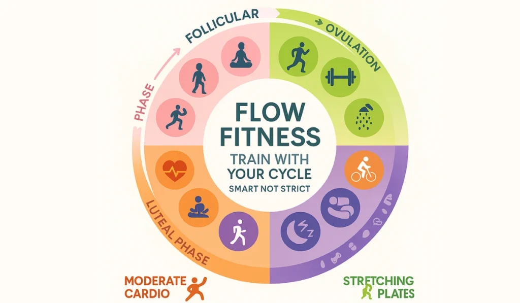 Flow Fitness: Sync Your Workouts with Your Cycle (Smart, Not Strict)