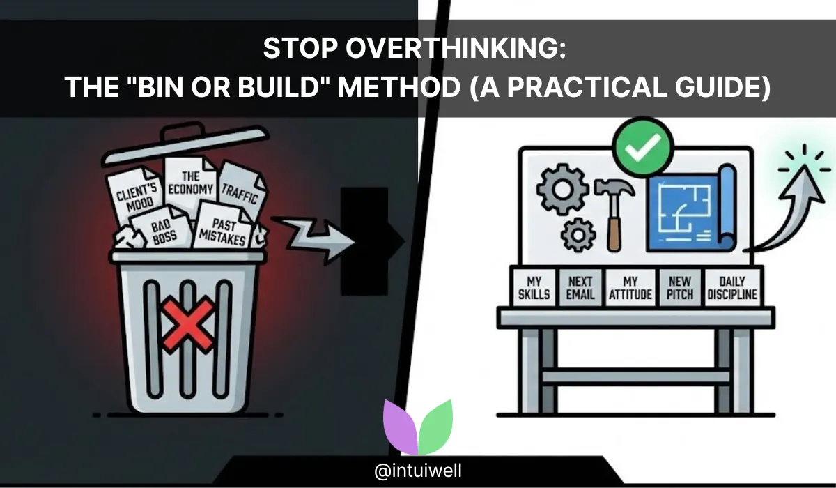 IntuiWell - Stop Overthinking The Practical Bin or Build Method