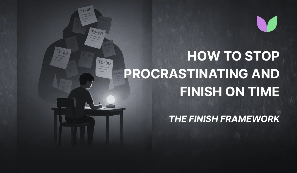 IntuiWell - How to Stop Procrastinating and Finish on Time (Without Motivation)