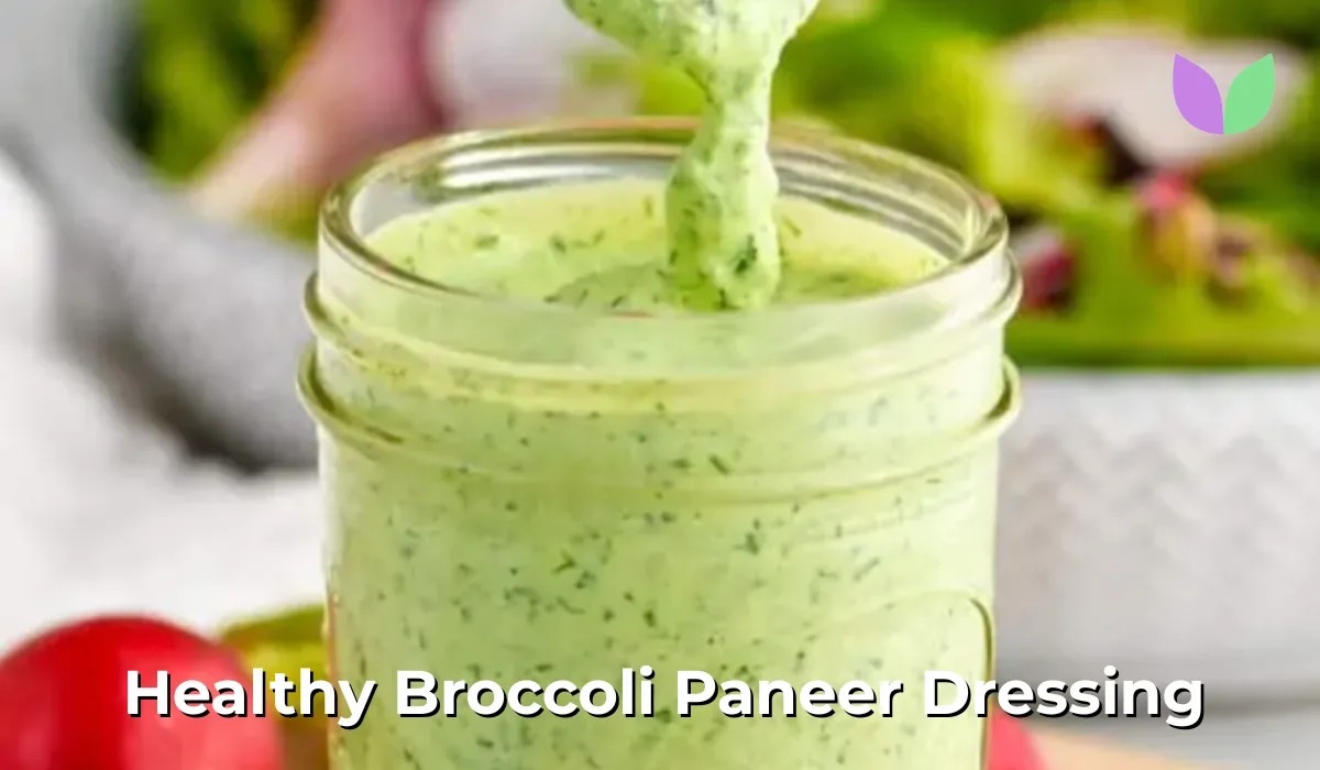 Healthy Broccoli Paneer Dressing: High-Protein, Gut-Friendly Creamy Dressing You Can Make in Minutes
