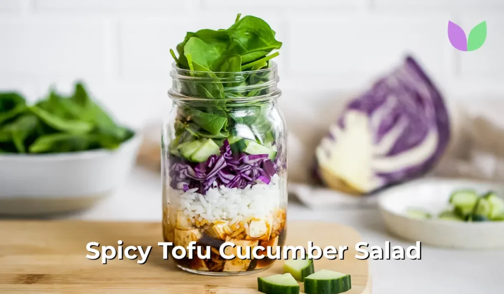 Spicy Tofu Cucumber Salad: 10-Minute Protein-Packed Clean Eating Recipe