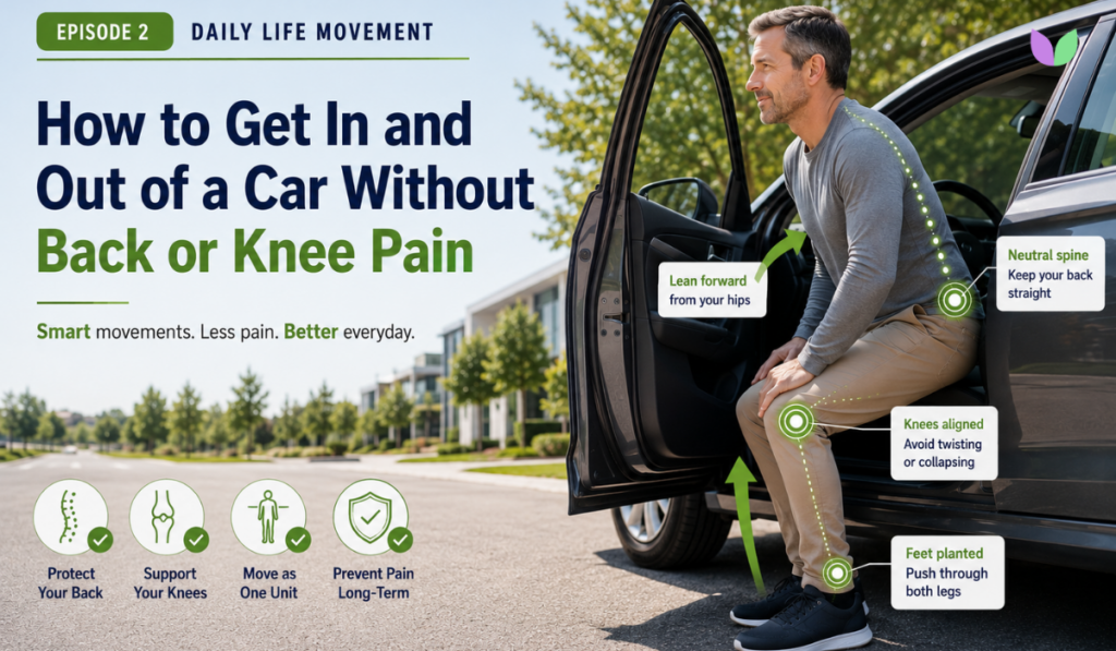 IntuiWell - Get In and Out of a Car Without Back or Knee Pain