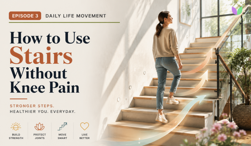 IntuiWell - How to Use Stairs Without Knee Pain