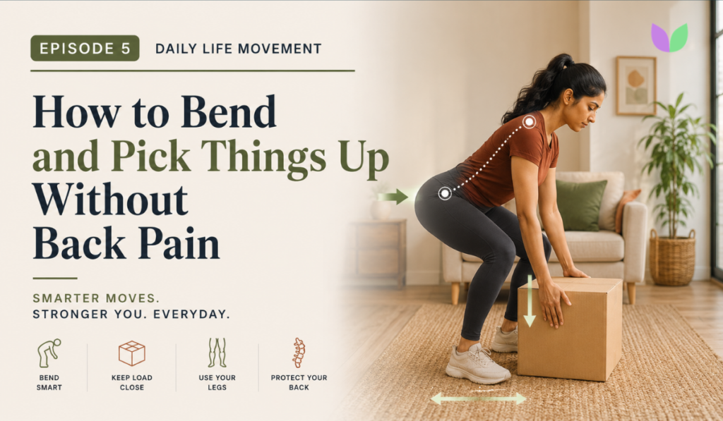How to Bend and Pick Things Up Without Back Pain