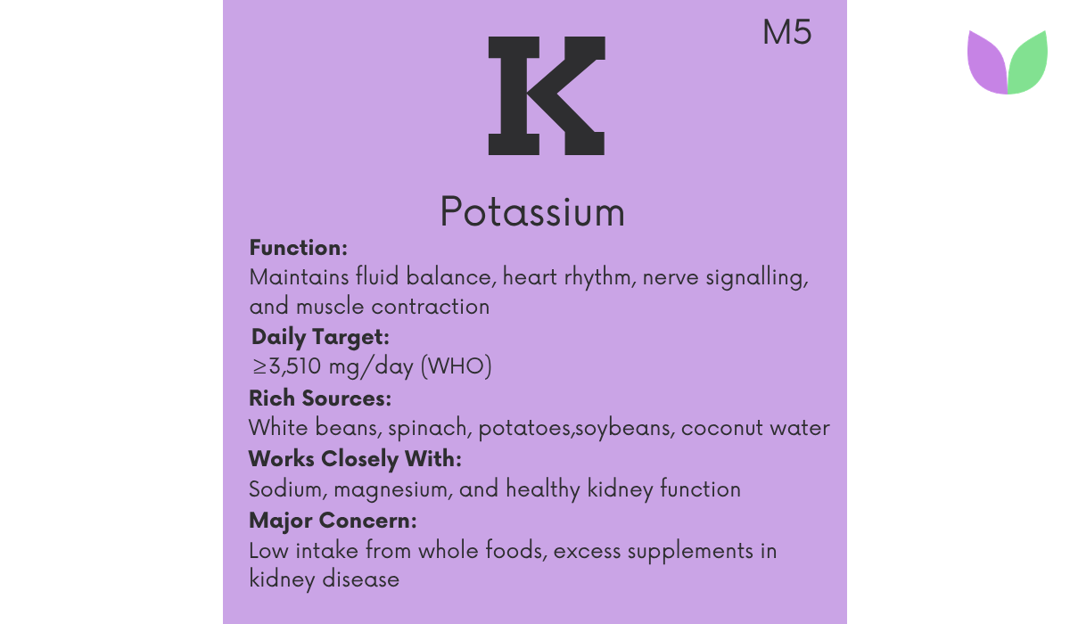 Potassium Benefits, Sources & Daily Intake
